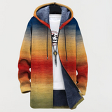Doireann — Coat with Sunset Colour Gradient