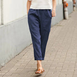 Amelia — Wide Trousers with Pockets