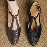 Aoife — Leather Mary Janes