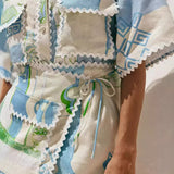 Denise — Chic Patchwork Set
