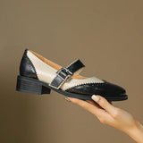 Isla — Leather Mary Janes