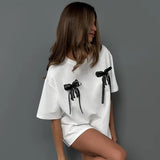 Kate — Women Cute & Comfy Bow Tee