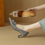 Paula — Glitter Pumps