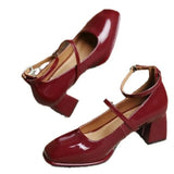 Siobhán — Elegant Ankle-Strap Pumps