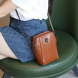 Catherine — Compact Solid Colour Mini Handbag