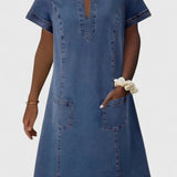 Jennifer — Elegant Denim Dress