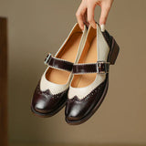 Isla — Leather Mary Janes
