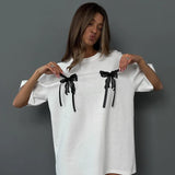 Kate — Women Cute & Comfy Bow Tee