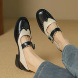 Isla — Leather Mary Janes