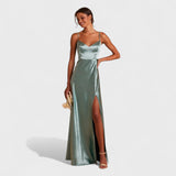 Diana — Long Satin Dress