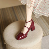 Siobhán — Elegant Ankle-Strap Pumps