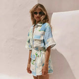 Denise — Chic Patchwork Set