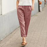 Amelia — Wide Trousers with Pockets