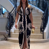 Doireann — Blossom Chic Pleated Dress