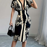 Doireann — Blossom Chic Pleated Dress