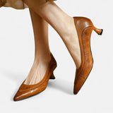 Sorcha — Leather Heels