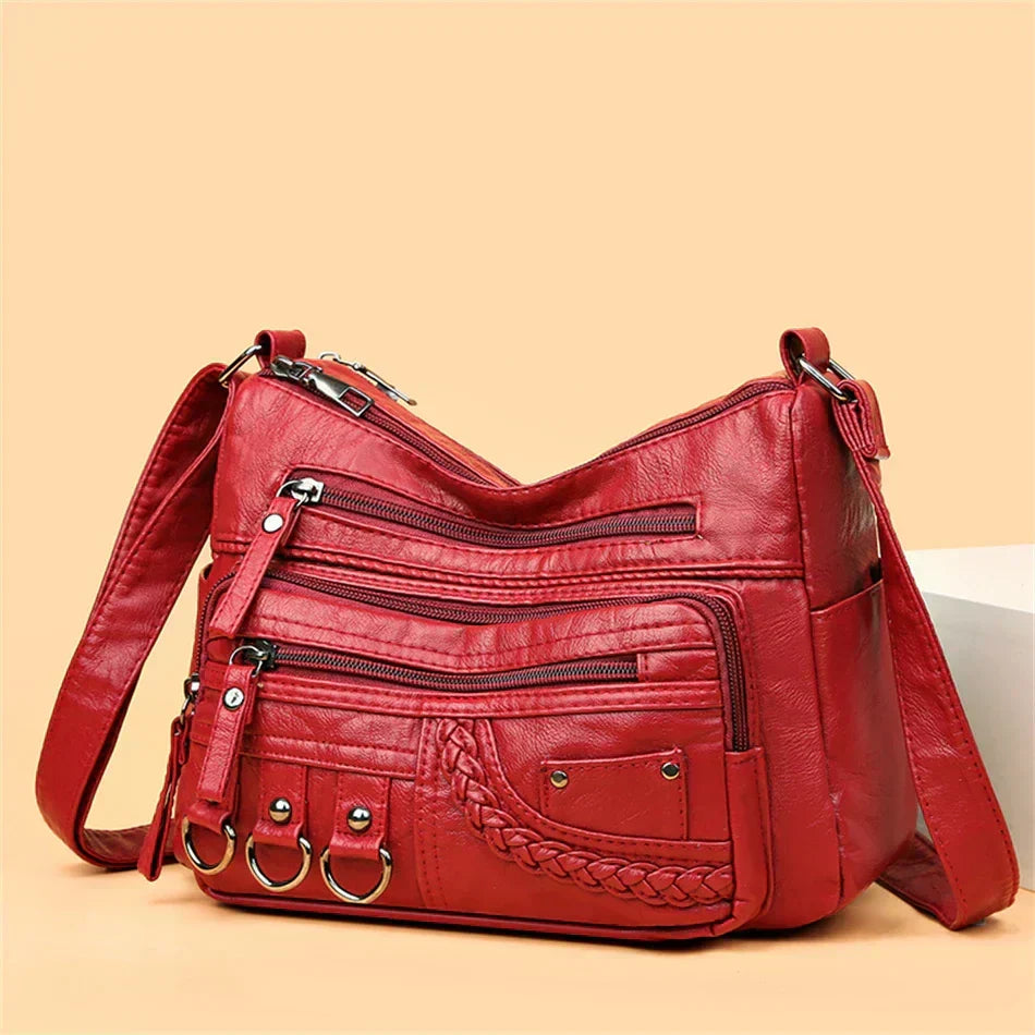 Elaine — Timeless Multi-Layer Crossbody Bag