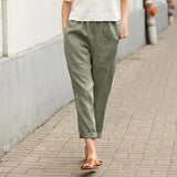 Amelia — Wide Trousers with Pockets