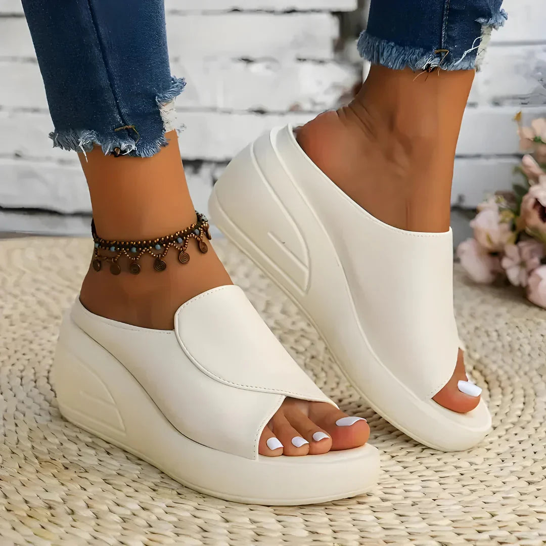 Tara — Wedge Platform Sandals