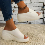 Tara — Wedge Platform Sandals
