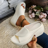 Tara — Wedge Platform Sandals