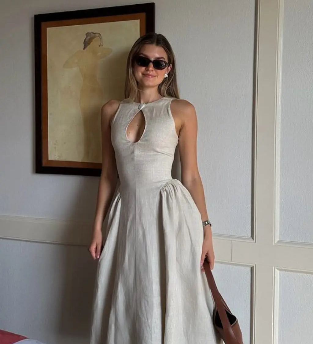 Saoirse — Elegant Midi Dress
