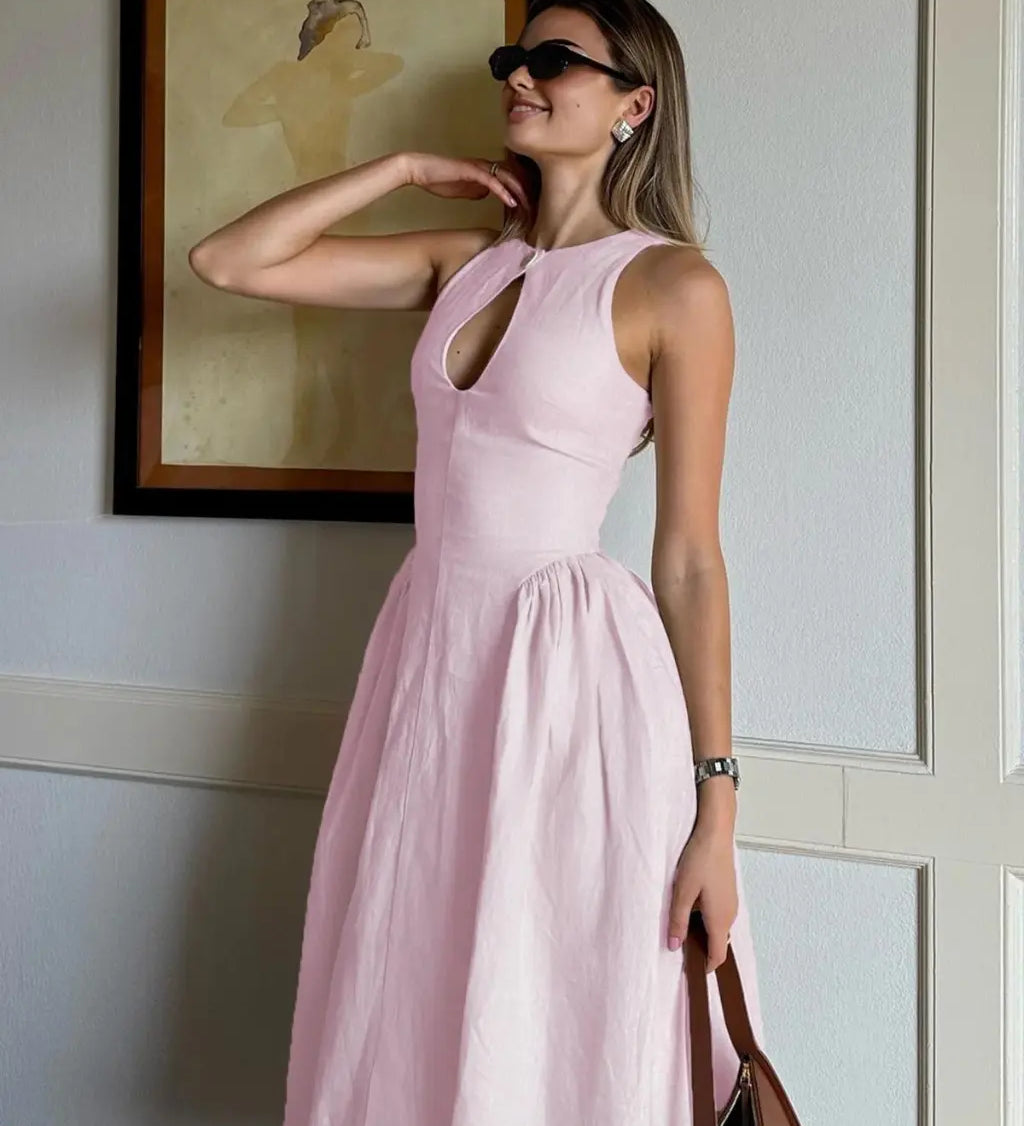 Saoirse — Elegant Midi Dress