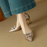 Paula — Glitter Pumps