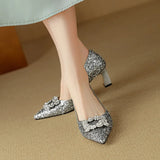 Paula — Glitter Pumps