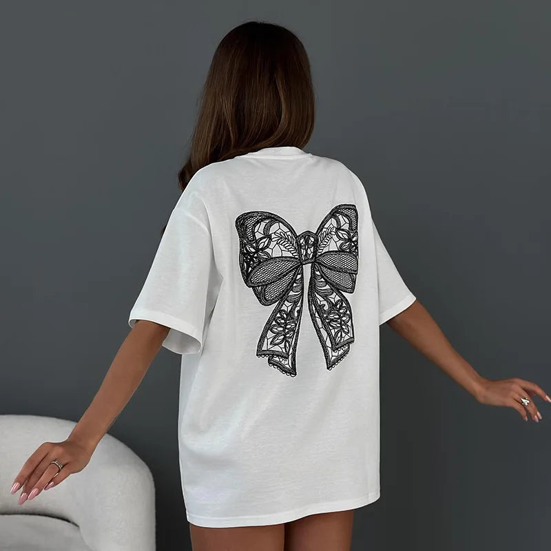 Kate — Women Cute & Comfy Bow Tee