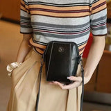 Catherine — Compact Solid Colour Mini Handbag