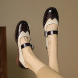 Isla — Leather Mary Janes
