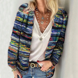 Síle — Cosy Multicolour Cardigan