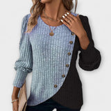 Úna — Elegant Knitted Blouse
