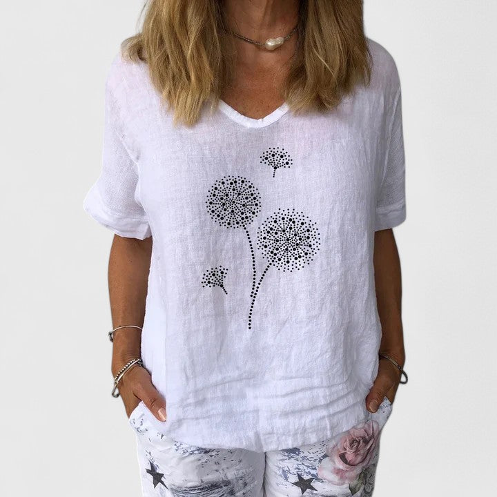 Neasa — Elegant Summer Blouse