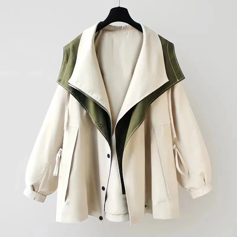 Jessica — Elegant Windbreaker Jacket