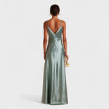 Diana — Long Satin Dress