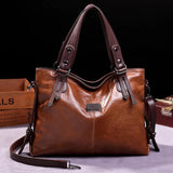Holly — Women Refined Soft Leather Tote Bag