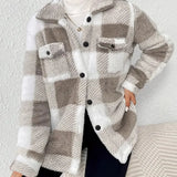 Amy — Elegant Striped Fleece Jacket