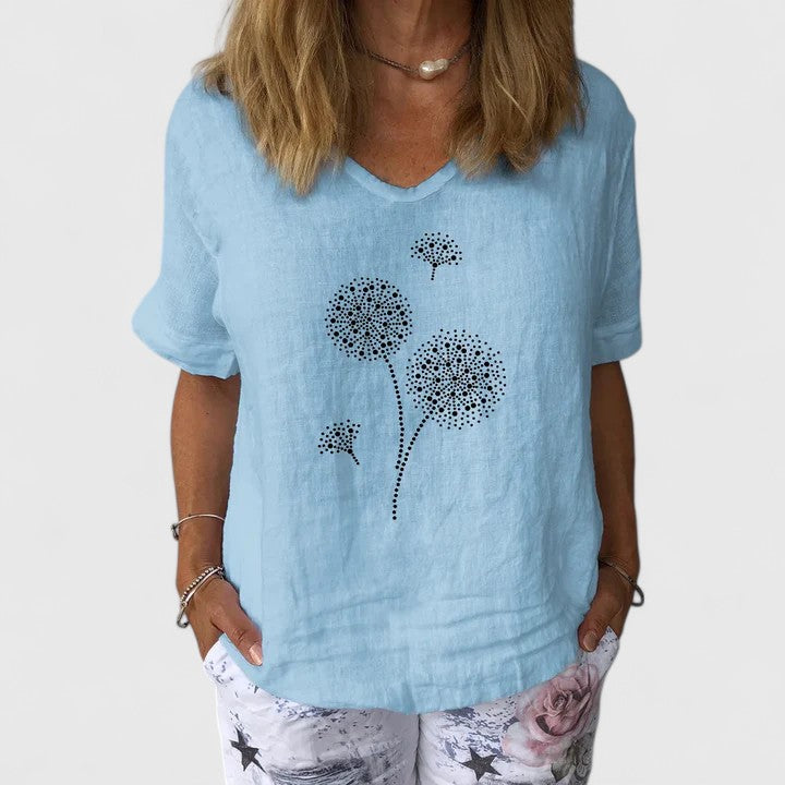 Neasa — Elegant Summer Blouse
