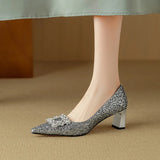 Paula — Glitter Pumps