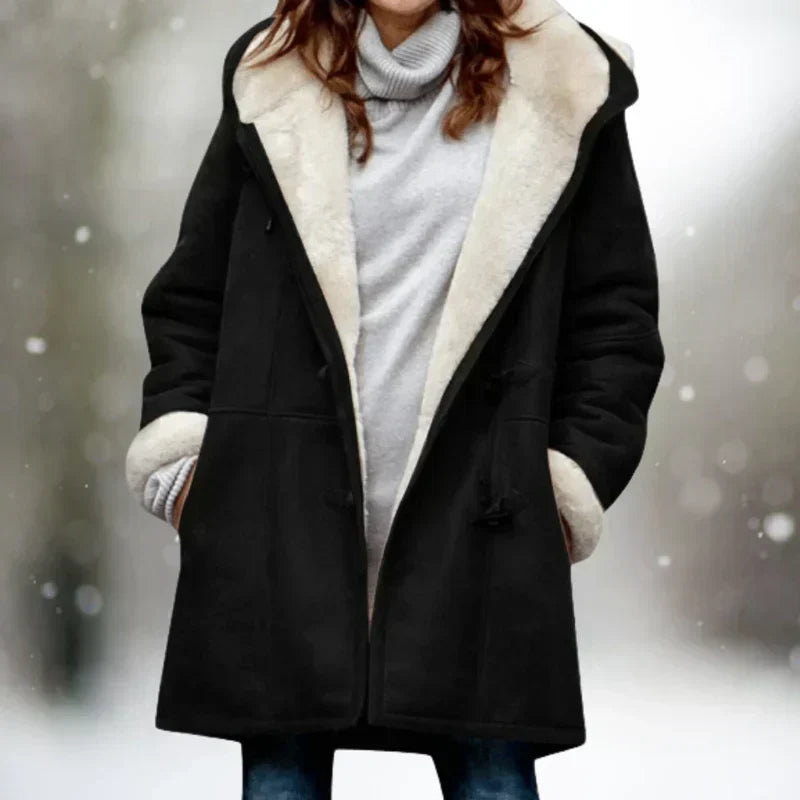 Helen — Warm And Stylish Fleece Coat
