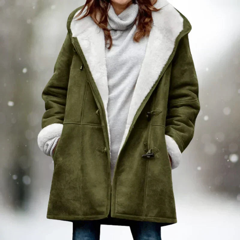 Helen — Warm And Stylish Fleece Coat