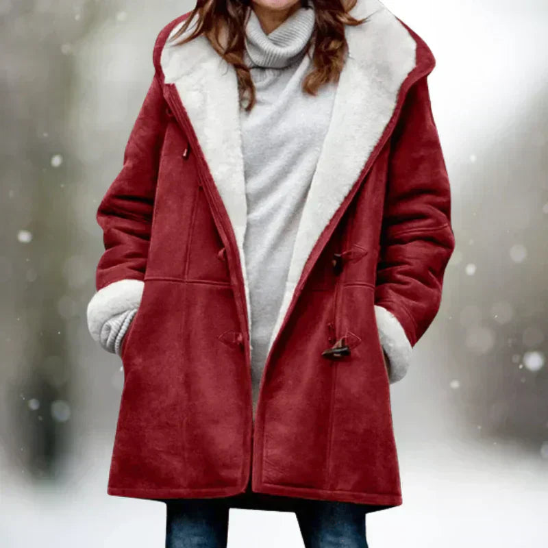 Helen — Warm And Stylish Fleece Coat
