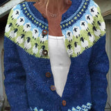 Bláthnaid — Vintage Icelandic Cardigan