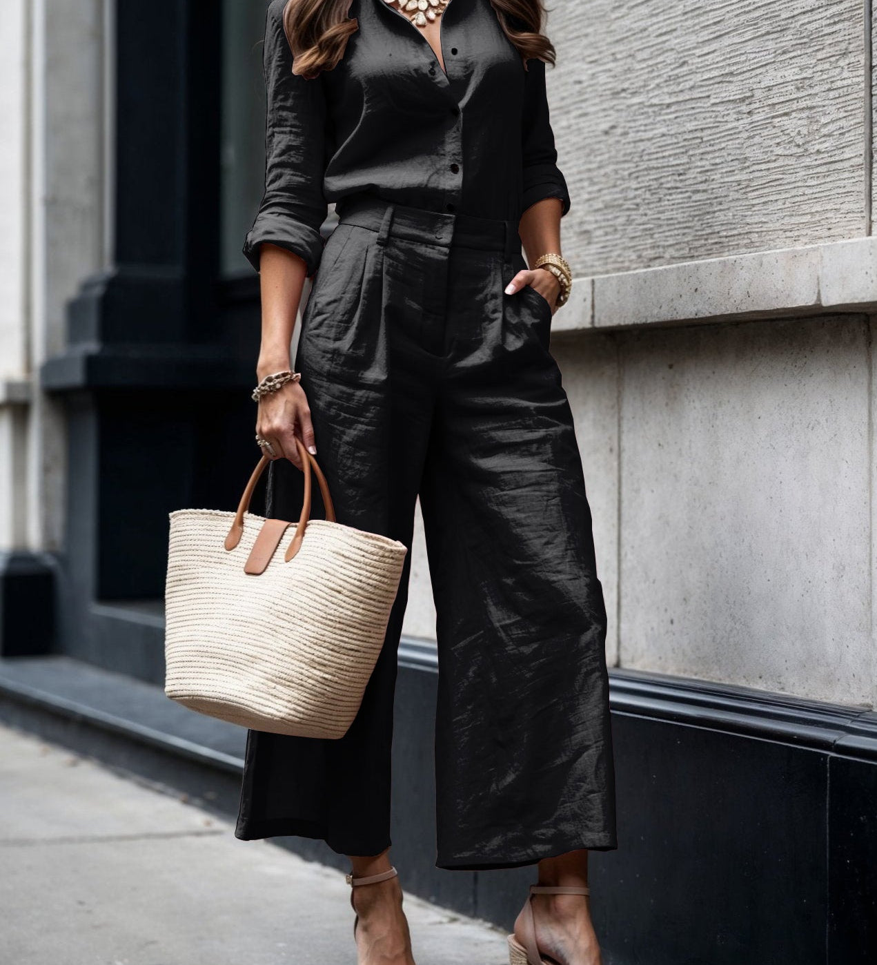Eimear — Casual Chic Look Pink