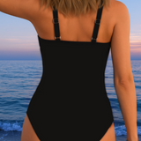 Tara — Elegant swimsuit with colourful print
