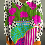 Catherine — Artistic Bloom Blouse