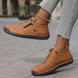 Nicola — Zip-Up Orthopedic Shoes