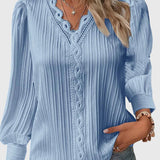 Caitlin — Elegant Pullover Blouse
